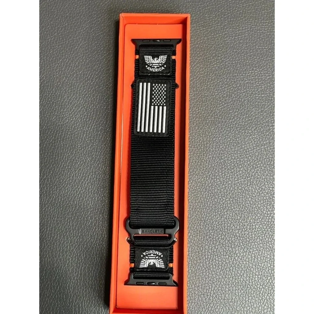 N/A black nylon